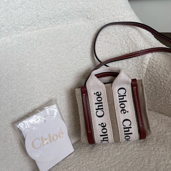 CHLOE Nano Woody crossbody bag (pre loved in great condition) - Picture 9 of 10